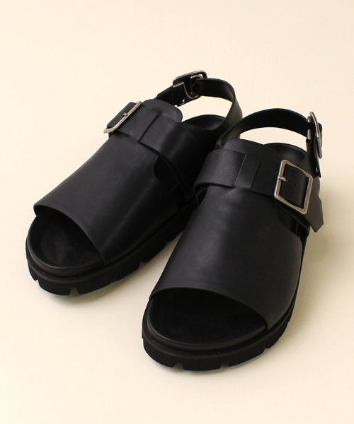 RNA-N（アールエヌエーエヌ）の「E4986 ストラップサンダル（サンダル・レディース・ブラック/グレー・MEDIUM/SMALL）」の14枚目の写真