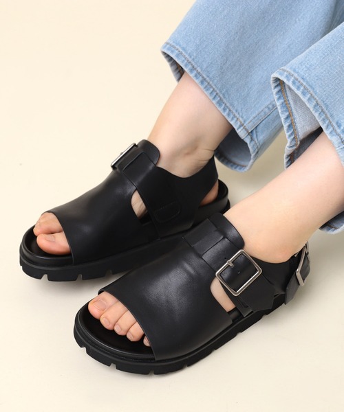 RNA-N（アールエヌエーエヌ）の「E4986 ストラップサンダル（サンダル・レディース・ブラック/グレー・MEDIUM/SMALL）」の21枚目の写真