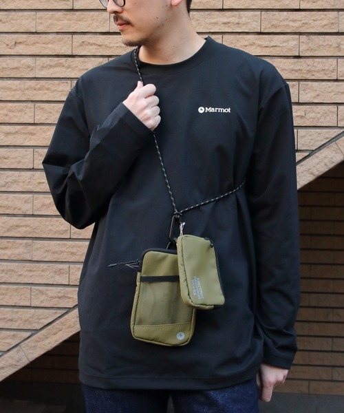 MARMOT（マーモット）の「Marmot/マーモット　マーモットマウンテンワークス ポータブル ショルダーポーチ　Marmot Mountain Works Portable Shoulder Pouch（ショルダーバッグ・メンズ・ブラック/オリーブ/グレー・FREE）」の19枚目の写真