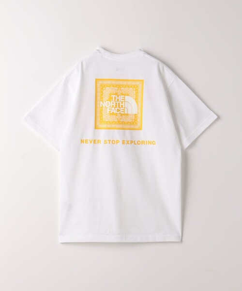 THE NORTH FACE（ザノースフェイス）の「＜THE NORTH FACE＞ ショートスリーブ バンダナ スクエア ロゴ ティー（Tシャツ/カットソー・メンズ・ホワイト/ブラック・XL/M/L）」の11枚目の写真