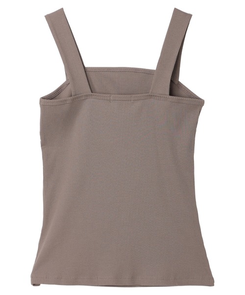 earth music&ecology（アースミュージックアンドエコロジー）の「ワイドストラップキャミソール（インナーウェア/肌着・レディース・オフホワイト/ブラック/モカ/その他9・S/M）」の11枚目の写真