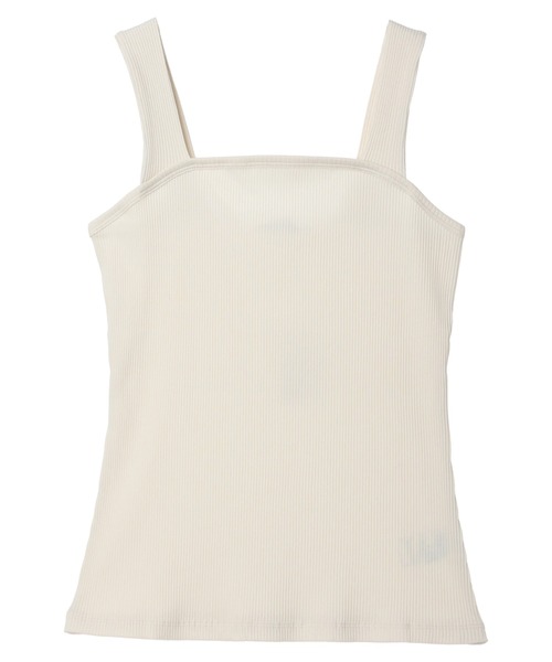 earth music&ecology（アースミュージックアンドエコロジー）の「ワイドストラップキャミソール（インナーウェア/肌着・レディース・オフホワイト/ブラック/モカ/その他9・S/M）」の7枚目の写真