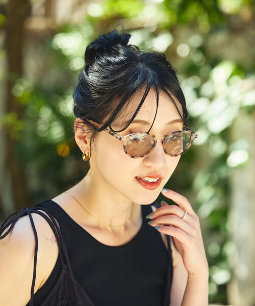 IZIPIZI（イジピジ）の「IZIPIZI/イジピジ #D LIGHT SUN / UVカット ファッション用グラス（サングラス・レディース・ベージュ/ブラウン/ブラック・ONE SIZE）」の18枚目の写真