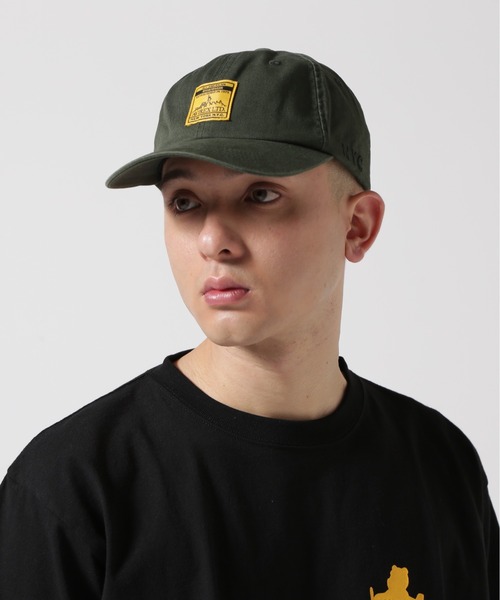 AVIREX（アヴィレックス）の「NYC WASH LOGO CAP / NYC ウォッシュ ロゴキャップ / AVIREX / アヴィレックス（キャップ・メンズ・ダークグリーン/ブラウン・FREE）」の10枚目の写真