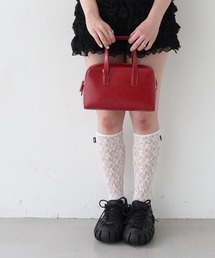 nomnom | 【nomnom】スクエアボストンバッグ(ハンドバッグ)