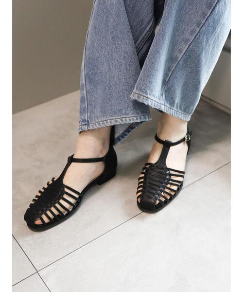 AMERICAN HOLIC(アメリカンホリック)の「グルカサンダル(サンダル・レディース・ブラック/アイボリー/ブラウン・L/M/S)」の15枚目の写真