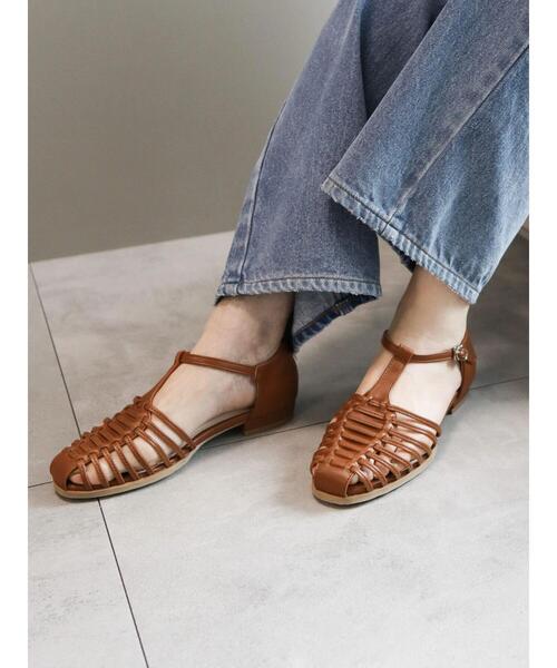 AMERICAN HOLIC(アメリカンホリック)の「グルカサンダル(サンダル・レディース・ブラック/アイボリー/ブラウン・L/M/S)」の16枚目の写真