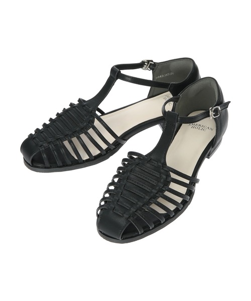 AMERICAN HOLIC(アメリカンホリック)の「グルカサンダル(サンダル・レディース・ブラック/アイボリー/ブラウン・L/M/S)」の6枚目の写真