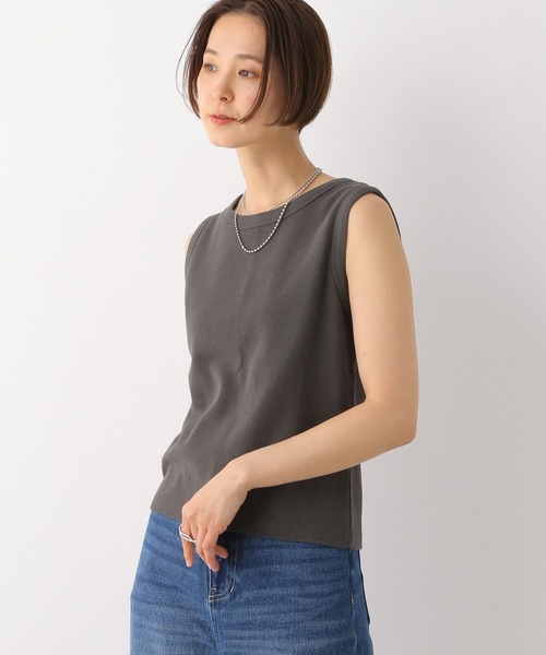 LEPSIM（レプシィム）の「コットンサカリバタンク　987477（タンクトップ・レディース・グレー/イエロー/アイボリー/オレンジ・FREE）」の17枚目の写真