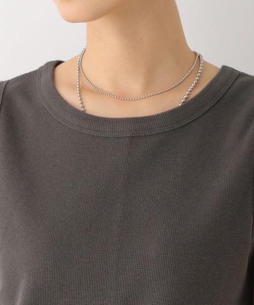 LEPSIM（レプシィム）の「コットンサカリバタンク　987477（タンクトップ・レディース・グレー/イエロー/アイボリー/オレンジ・FREE）」の6枚目の写真