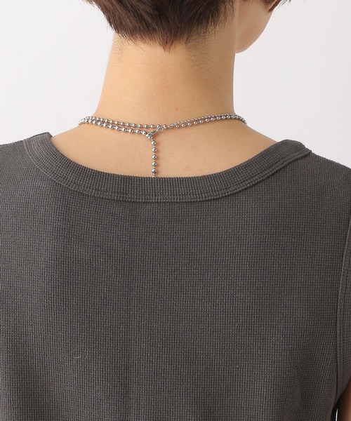 LEPSIM（レプシィム）の「コットンサカリバタンク　987477（タンクトップ・レディース・グレー/イエロー/アイボリー/オレンジ・FREE）」の9枚目の写真