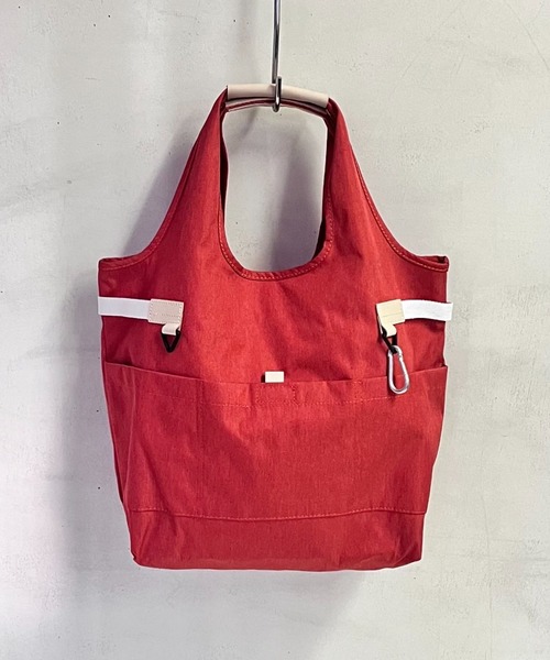 EARTH MADE（アースメイド）の「DELTA CL TOTE（トートバッグ・メンズ・オレンジ/ブラック/カーキ/グレー・FREE）」の5枚目の写真