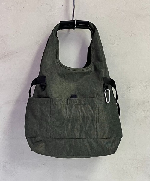 EARTH MADE（アースメイド）の「DELTA CL TOTE（トートバッグ・メンズ・オレンジ/ブラック/カーキ/グレー・FREE）」の8枚目の写真