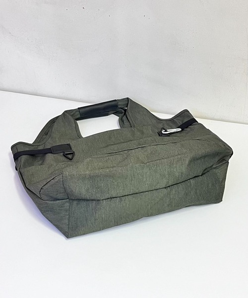 EARTH MADE（アースメイド）の「DELTA CL TOTE（トートバッグ・メンズ・オレンジ/ブラック/カーキ/グレー・FREE）」の9枚目の写真