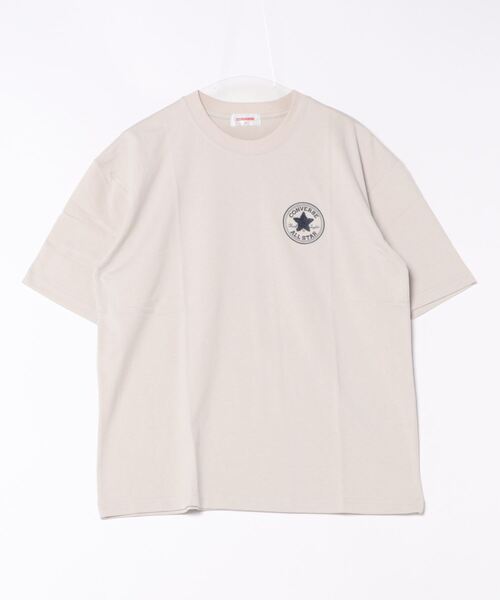 CONVERSE(コンバース)の「【CONVERSE】サガラパッチ COOLT(Tシャツ/カットソー・メンズ・ブルー/ライトピンク/ブラック/ホワイト/ネイビー/ベージュ・M/L/XL)」の4枚目の写真