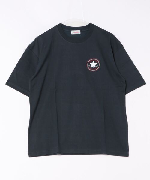 CONVERSE(コンバース)の「【CONVERSE】サガラパッチ COOLT(Tシャツ/カットソー・メンズ・ブルー/ライトピンク/ブラック/ホワイト/ネイビー/ベージュ・M/L/XL)」の5枚目の写真