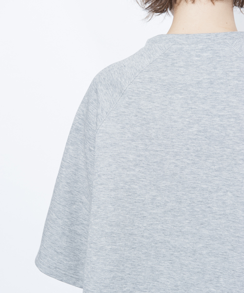 X-girl(エックスガール)の「SPORTY SWEAT BIG TOP(チュニック・レディース・ブラック/アッシュ・ONE SIZE)」の6枚目の写真