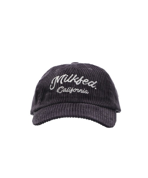 MILKFED.（ミルクフェド）の「CHAIN STITCH LOGO CAP（キャップ・レディース・オフホワイト/ピンク/チャコール・ONE SIZE）」の18枚目の写真