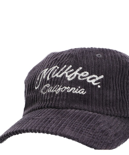 MILKFED.（ミルクフェド）の「CHAIN STITCH LOGO CAP（キャップ・レディース・オフホワイト/ピンク/チャコール・ONE SIZE）」の10枚目の写真