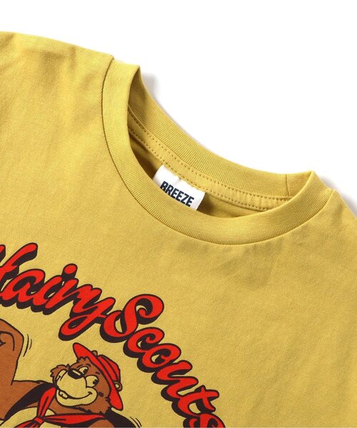 BREEZE（ブリーズ）の「バラエティーグラフィックTシャツ（Tシャツ/カットソー・キッズ・レッド/オフホワイト/ブルー/ブラック/オレンジ/イエロー/ベージュ/グレー/レインボー/カーキ・80/140/120/90/110/130/100）」の21枚目の写真