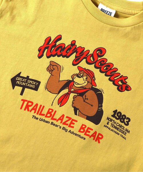 BREEZE（ブリーズ）の「バラエティーグラフィックTシャツ（Tシャツ/カットソー・キッズ・レッド/オフホワイト/ブルー/ブラック/オレンジ/イエロー/ベージュ/グレー/レインボー/カーキ・80/140/120/90/110/130/100）」の22枚目の写真