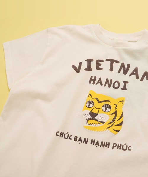 BREEZE（ブリーズ）の「バラエティーグラフィックTシャツ（Tシャツ/カットソー・キッズ・レッド/オフホワイト/ブルー/ブラック/オレンジ/イエロー/ベージュ/グレー/レインボー/カーキ・80/140/120/90/110/130/100）」の15枚目の写真