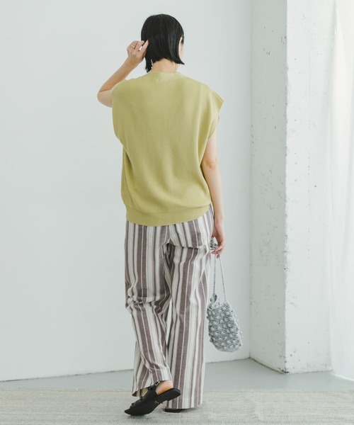 ITEMS URBANRESEARCH(アイテムズ アーバンリサーチ)の「Vネックニットベスト(ベスト・レディース・モカ/ブラウン/イエロー系その他・FREE)」の18枚目の写真