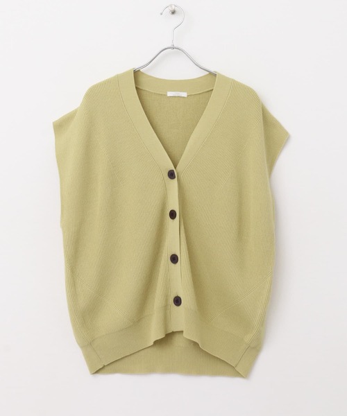 ITEMS URBANRESEARCH(アイテムズ アーバンリサーチ)の「Vネックニットベスト(ベスト・レディース・モカ/ブラウン/イエロー系その他・FREE)」の9枚目の写真