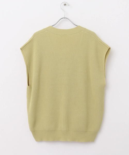 ITEMS URBANRESEARCH(アイテムズ アーバンリサーチ)の「Vネックニットベスト(ベスト・レディース・モカ/ブラウン/イエロー系その他・FREE)」の8枚目の写真