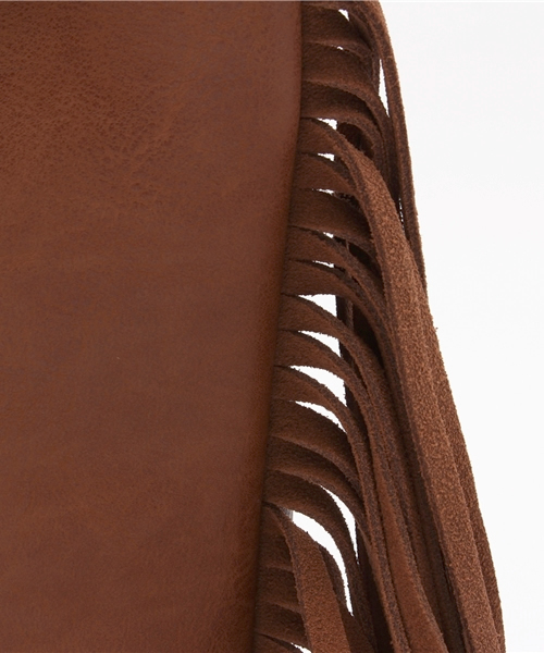 WEGO（ウィゴー）の「WEGO/ チロリアンフリンジショルダーバッグ（ショルダーバッグ・レディース・ブラウン・FREE）」の7枚目の写真