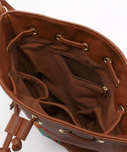 WEGO（ウィゴー）の「WEGO/ チロリアンフリンジショルダーバッグ（ショルダーバッグ・レディース・ブラウン・FREE）」の10枚目の写真