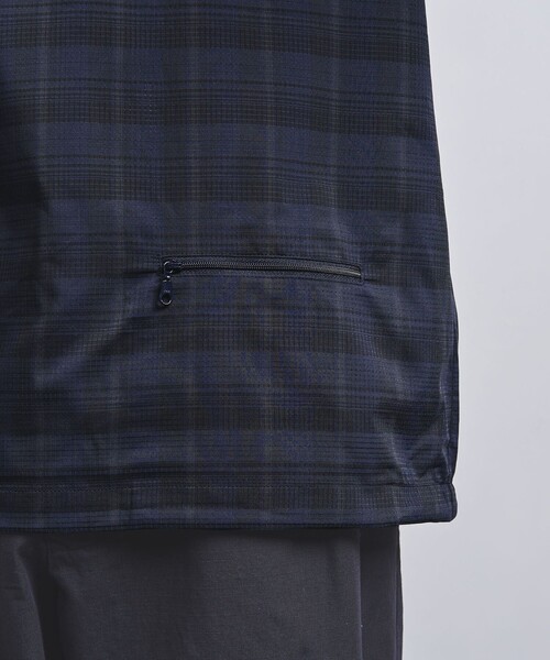 UNITED ARROWS（ユナイテッドアローズ）の「DotAir ドットエア チェック ヘムコード クルーネック -ストレッチ-（シャツ/ブラウス・メンズ・ネイビー・L/M/S）」の11枚目の写真