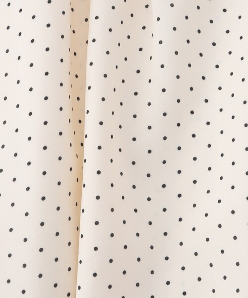 DRESKIP（ドレスキップ）の「◆【無理せずキレイ】夏のお出かけに 女性らしさあふれる ドットプリントワンピース（ワンピース・レディース・ブルー系5/ブラック系/アイボリー系・02/04/03）」の7枚目の写真