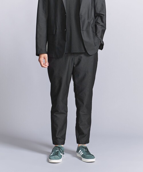 BEAUTY&YOUTH UNITED ARROWS(ビューティーアンドユースユナイテッドアローズ)の「フェザー TEXBRID ノープリーツ テーパード パンツ ‐セットアップ対応 マルチ機能付き‐(スラックス・メンズ・オリーブ/ネイビー/ブラック・L/M/S/XL)」の7枚目の写真