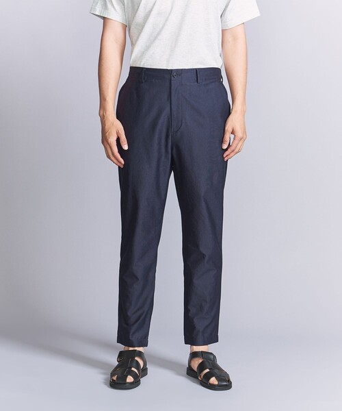BEAUTY&YOUTH UNITED ARROWS(ビューティーアンドユースユナイテッドアローズ)の「フェザー TEXBRID ノープリーツ テーパード パンツ ‐セットアップ対応 マルチ機能付き‐(スラックス・メンズ・オリーブ/ネイビー/ブラック・L/M/S/XL)」の20枚目の写真