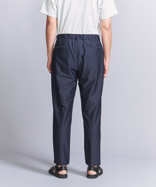 BEAUTY&YOUTH UNITED ARROWS(ビューティーアンドユースユナイテッドアローズ)の「フェザー TEXBRID ノープリーツ テーパード パンツ ‐セットアップ対応 マルチ機能付き‐(スラックス・メンズ・オリーブ/ネイビー/ブラック・L/M/S/XL)」の18枚目の写真