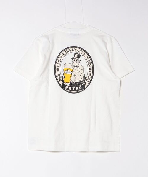 ROTAR（ローター）の「Life Drowned in BEER Tee（Tシャツ/カットソー・メンズ・スミクロ/イエロー系その他/オフホワイト・MEDIUM/SMALL/X-LARGE/LARGE）」の22枚目の写真