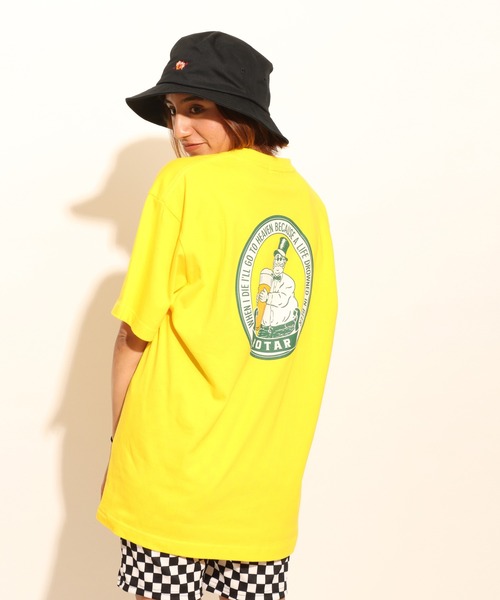 ROTAR（ローター）の「Life Drowned in BEER Tee（Tシャツ/カットソー・メンズ・スミクロ/イエロー系その他/オフホワイト・MEDIUM/SMALL/X-LARGE/LARGE）」の3枚目の写真