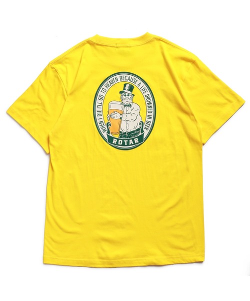 ROTAR（ローター）の「Life Drowned in BEER Tee（Tシャツ/カットソー・メンズ・スミクロ/イエロー系その他/オフホワイト・MEDIUM/SMALL/X-LARGE/LARGE）」の17枚目の写真