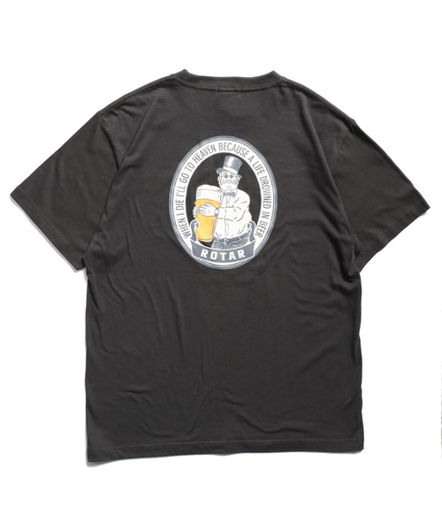 ROTAR（ローター）の「Life Drowned in BEER Tee（Tシャツ/カットソー・メンズ・スミクロ/イエロー系その他/オフホワイト・MEDIUM/SMALL/X-LARGE/LARGE）」の19枚目の写真