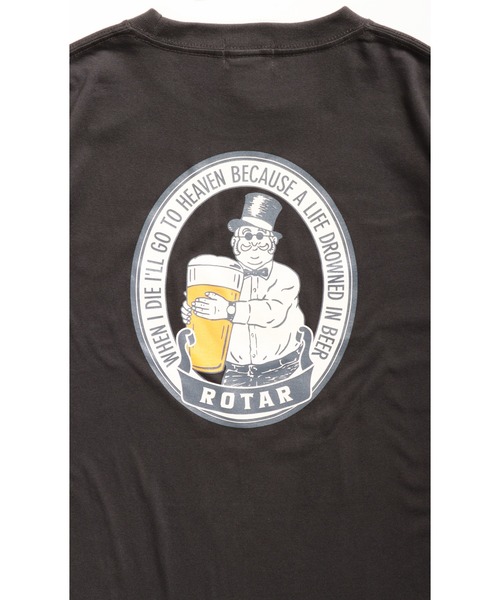 ROTAR（ローター）の「Life Drowned in BEER Tee（Tシャツ/カットソー・メンズ・スミクロ/イエロー系その他/オフホワイト・MEDIUM/SMALL/X-LARGE/LARGE）」の10枚目の写真