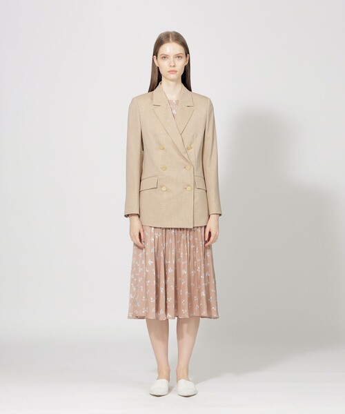 フラワープリント フレアドレス Lサイズ セール】スモールフラワープリント フレアドレス（ワンピース）｜EPOCA