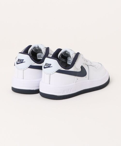 【セール】NIKE ナイキ 14-19.5 FORCE 1 LOW EASYON(PS) フォース 1 LOW イージーオン PS KFN0237 104WHT/MNNAVY（スニーカー）｜NIKE（ナイキ）