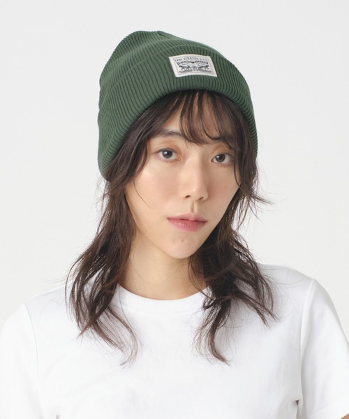 Levi's(リーバイス)の「Levi's/リーバイス BACKPATCH ビーニー グリーン(ニットキャップ/ビーニー・メンズ・グリーン・OS)」の6枚目の写真