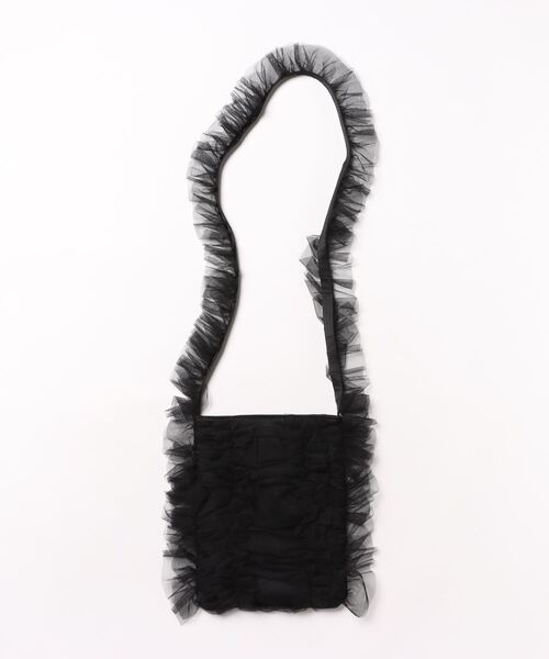 PAGEBOY（ページボーイ）の「一部店舗展開<Casselin>チュールシャーリングショルダー（その他小物・レディース・ブルー/ブラック・FREE）」の14枚目の写真