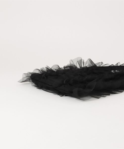 PAGEBOY（ページボーイ）の「一部店舗展開<Casselin>チュールシャーリングショルダー（その他小物・レディース・ブルー/ブラック・FREE）」の15枚目の写真