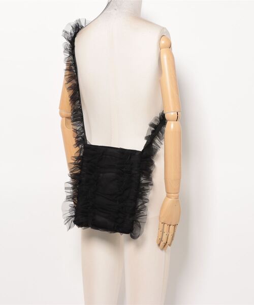 PAGEBOY（ページボーイ）の「一部店舗展開<Casselin>チュールシャーリングショルダー（その他小物・レディース・ブルー/ブラック・FREE）」の17枚目の写真