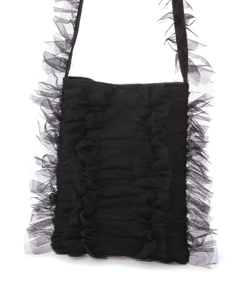 PAGEBOY（ページボーイ）の「一部店舗展開<Casselin>チュールシャーリングショルダー（その他小物・レディース・ブルー/ブラック・FREE）」の12枚目の写真