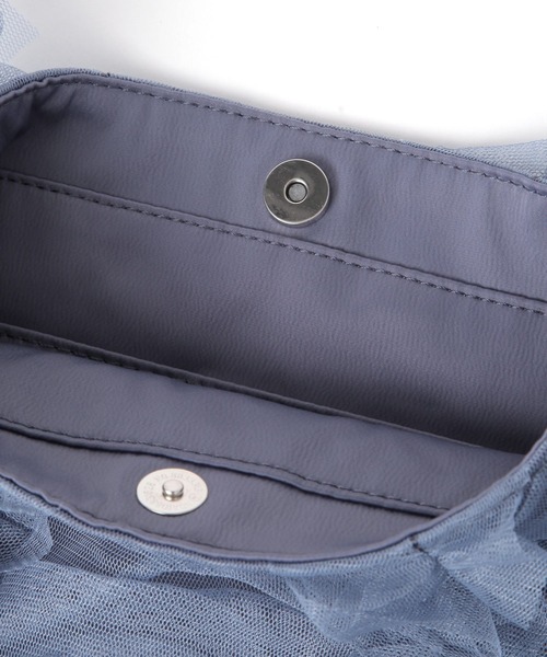 PAGEBOY（ページボーイ）の「一部店舗展開<Casselin>チュールシャーリングショルダー（その他小物・レディース・ブルー/ブラック・FREE）」の10枚目の写真