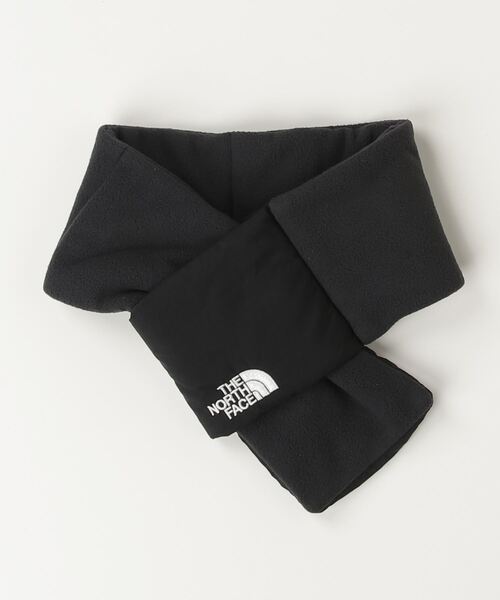 THE NORTH FACE（ザノースフェイス）の「THE NORTH FACE/ザ・ノース・フェイス キッズ マフラー キャンベルフリースマフラー NNJ72411（マフラー・キッズ・ブラック/ライトブラウン・FREE）」の2枚目の写真